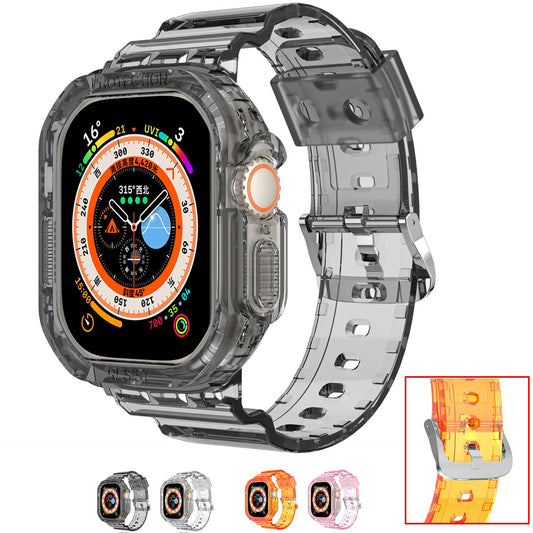 J.Y.R®Transparent Luxury Apple Watch Cases for Apple Watch Ultra