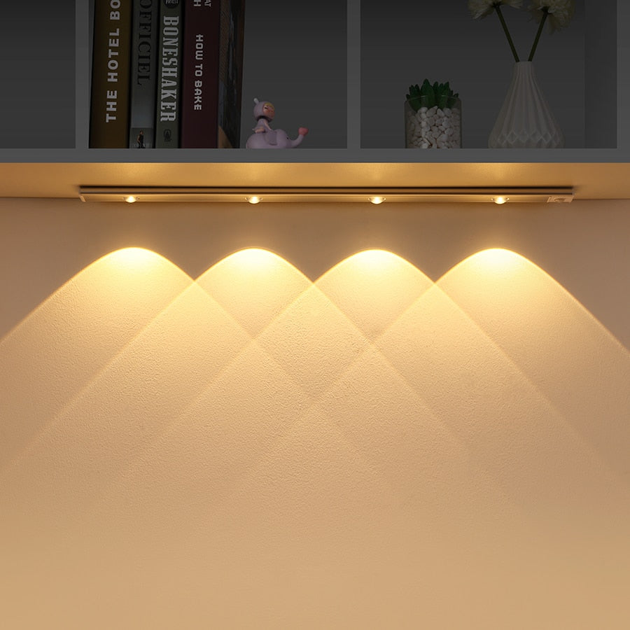 J.Y.R®Rechargeable LED Cabinet Light With Motion Sensor