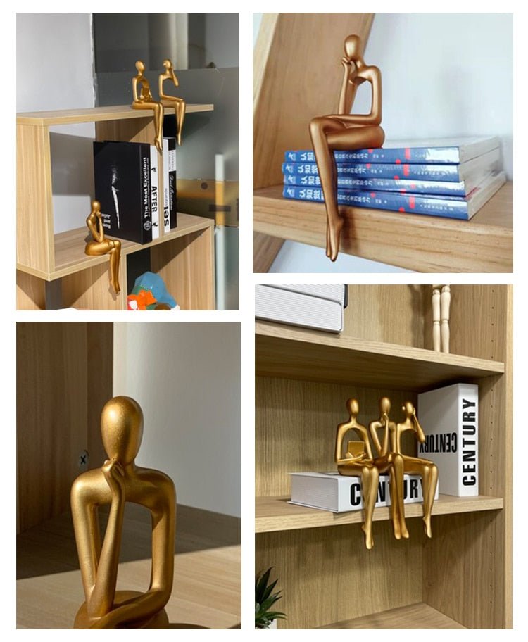 J.Y.R® Abstract Bookshelf Decor Figurines - JYR Gallery