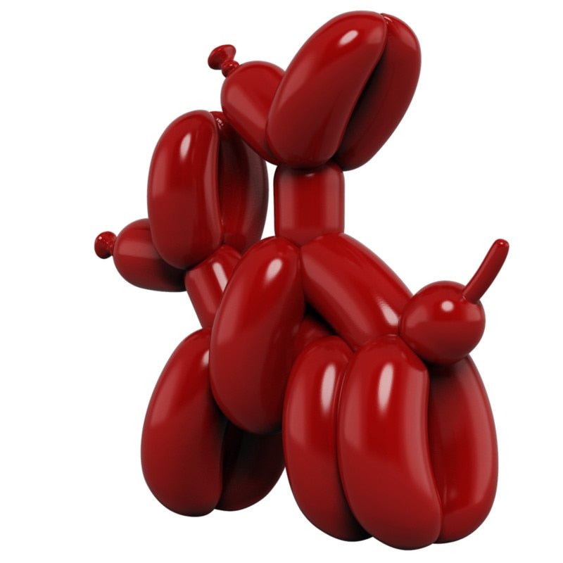 J.Y.R® Balloon Dog Getting Busy Sculpture - JYR Gallery