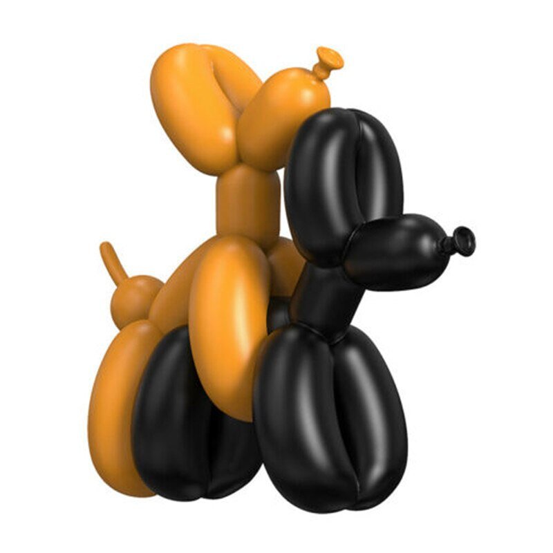 J.Y.R® Balloon Dog Getting Busy Sculpture - JYR Gallery