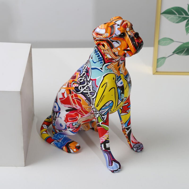 J.Y.R® Boxer Nordic Painted Statue - JYR Gallery