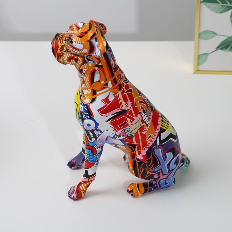 J.Y.R® Boxer Nordic Painted Statue - JYR Gallery