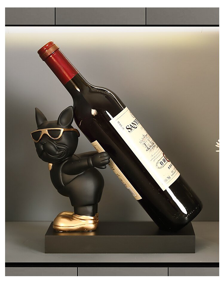 J.Y.R® Bulldog Wine Bottle Holder - JYR Gallery