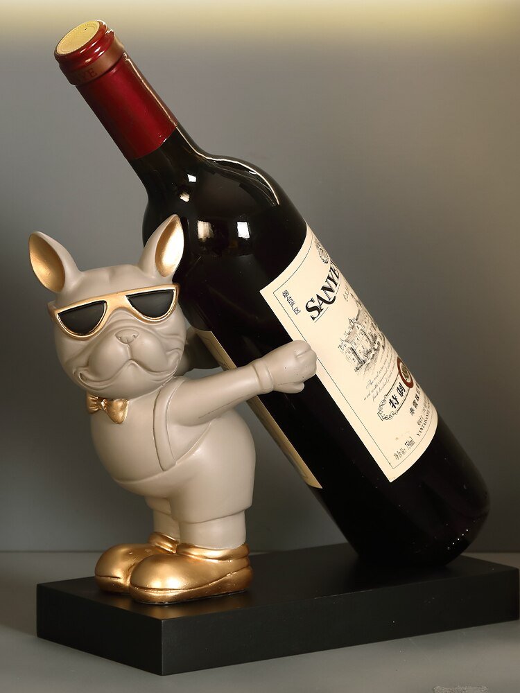 J.Y.R® Bulldog Wine Bottle Holder - JYR Gallery