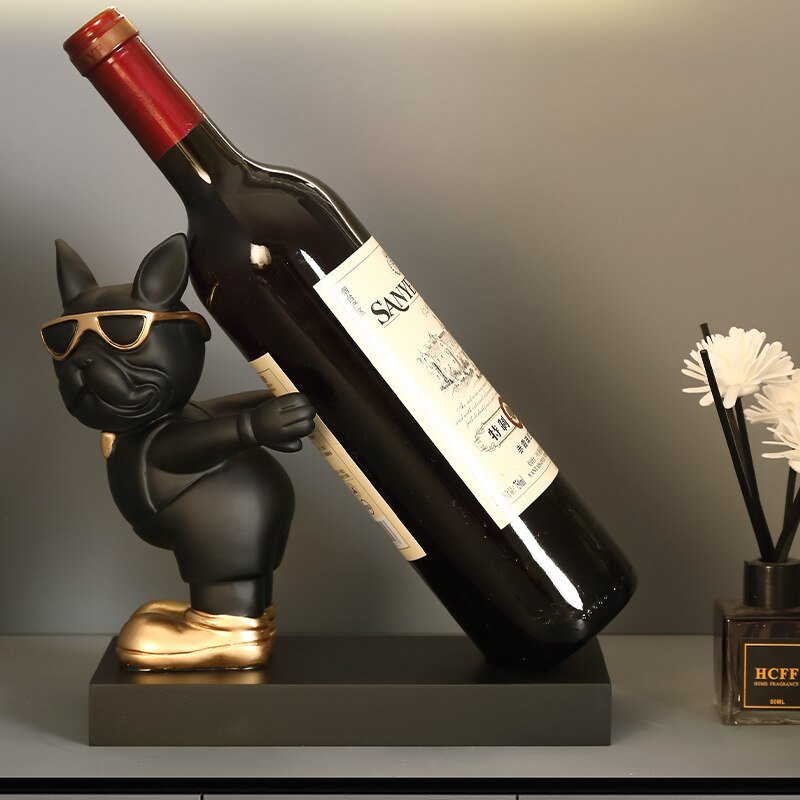 J.Y.R® Bulldog Wine Bottle Holder - JYR Gallery