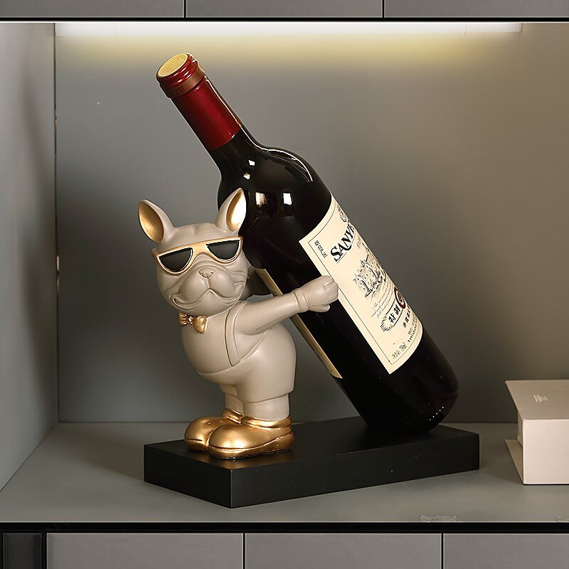 J.Y.R® Bulldog Wine Bottle Holder - JYR Gallery