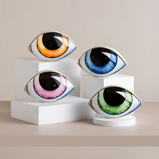 J.Y.R® Ceramic Eye Sculpture - JYR Gallery