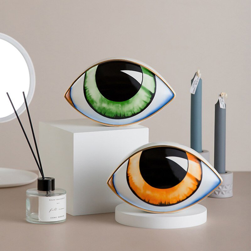 J.Y.R® Ceramic Eye Sculpture - JYR Gallery