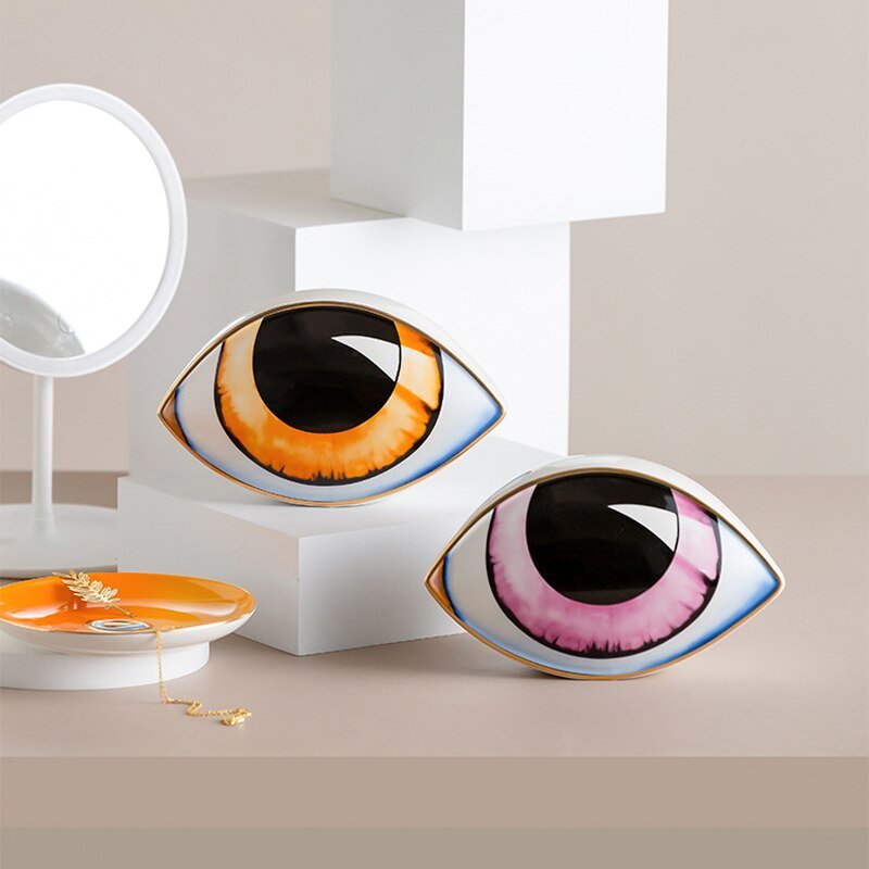 J.Y.R® Ceramic Eye Sculpture - JYR Gallery