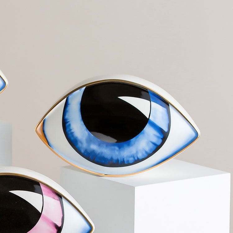 J.Y.R® Ceramic Eye Sculpture - JYR Gallery