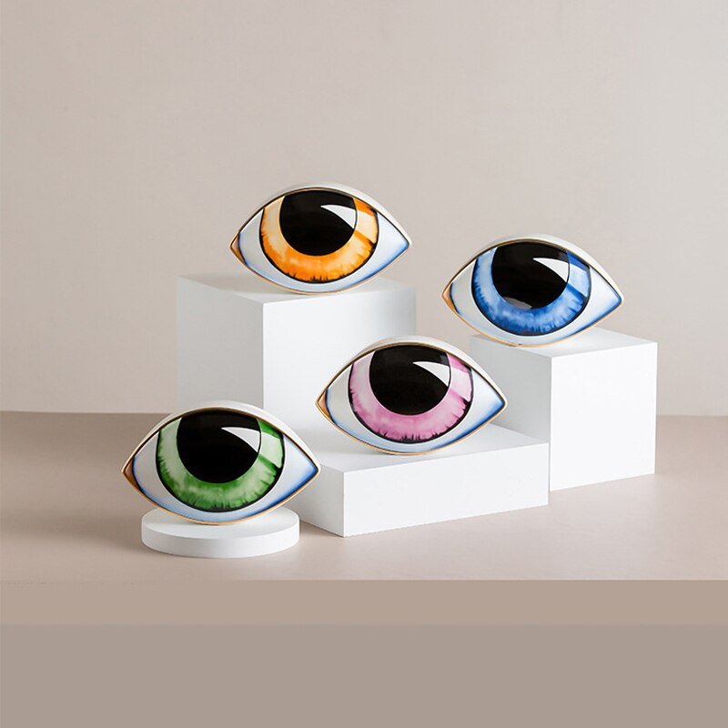 J.Y.R® Ceramic Eye Sculpture - JYR Gallery