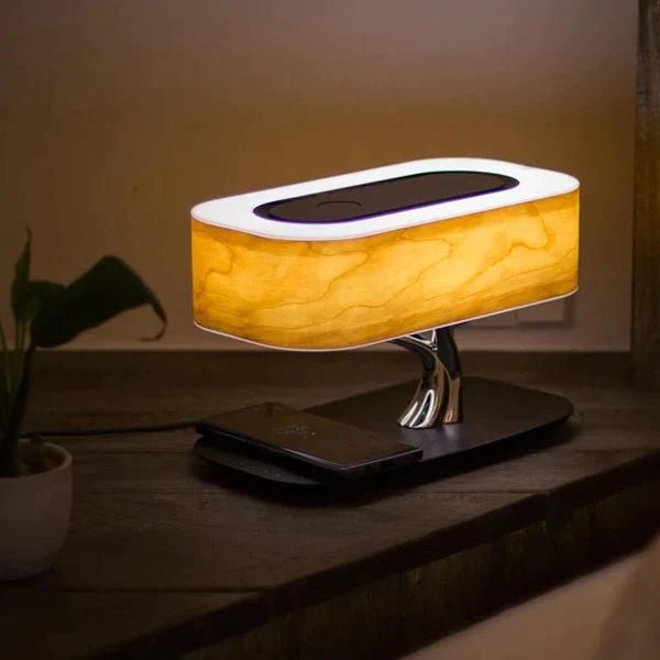 J.Y.R® Cherry Wood Zen Table Lamp - JYR Gallery