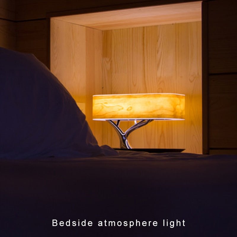 J.Y.R® Cherry Wood Zen Table Lamp - JYR Gallery